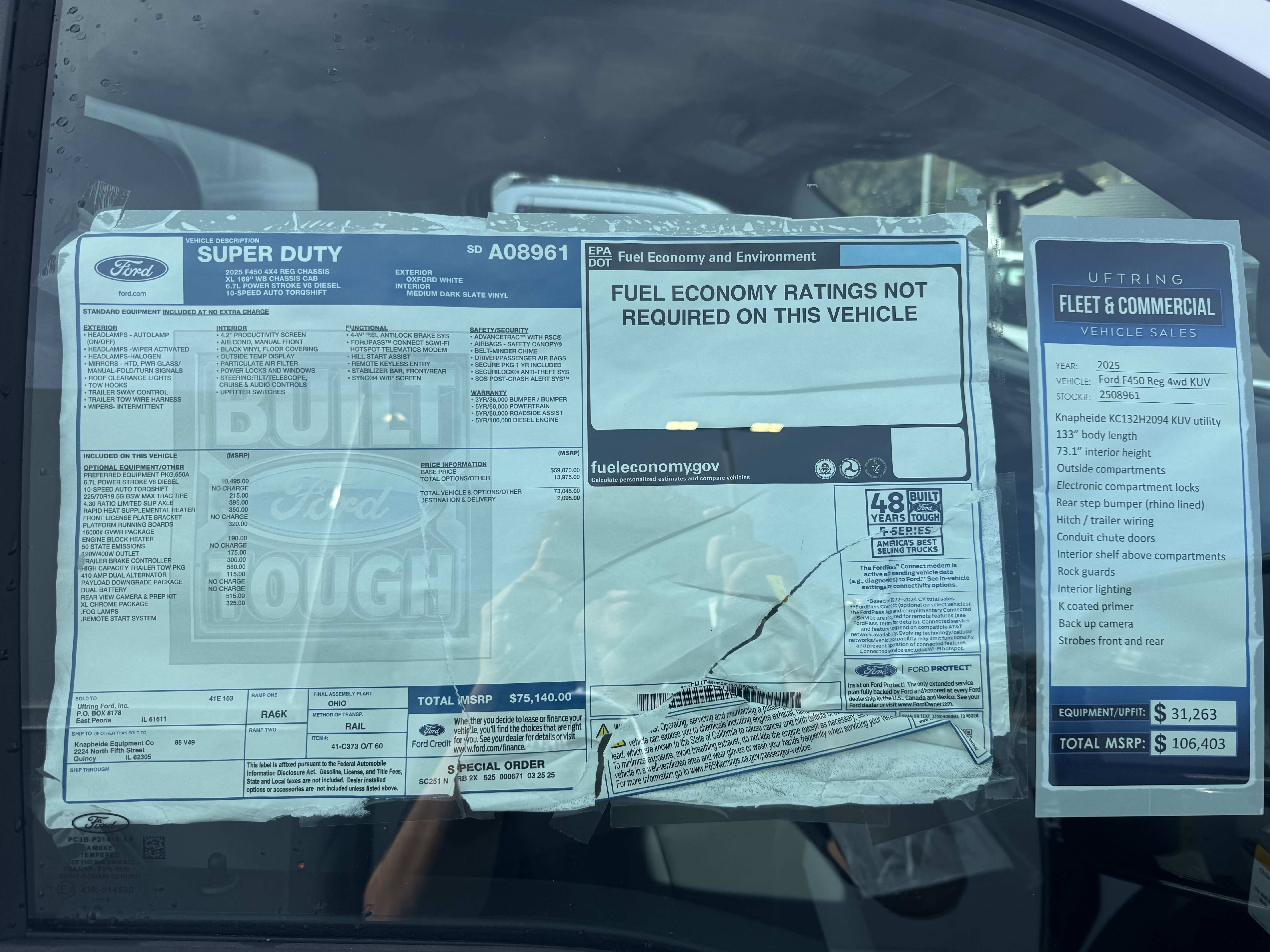 New 2025 Ford F450 XL image 18