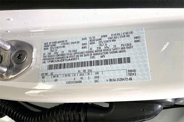 New 2026 Ford Escape Platinum w/ Premium Technology Package image 8