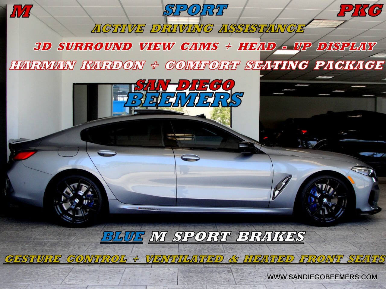 Used 2023 BMW 840i Gran Coupe w/ Comfort Seating Package RWD image 15