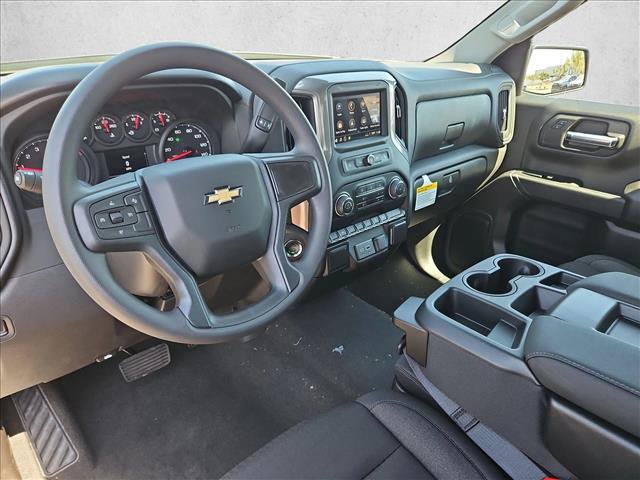 New 2026 Chevrolet Silverado 1500 Custom w/ Turbomax Blackout Package RWD image 3