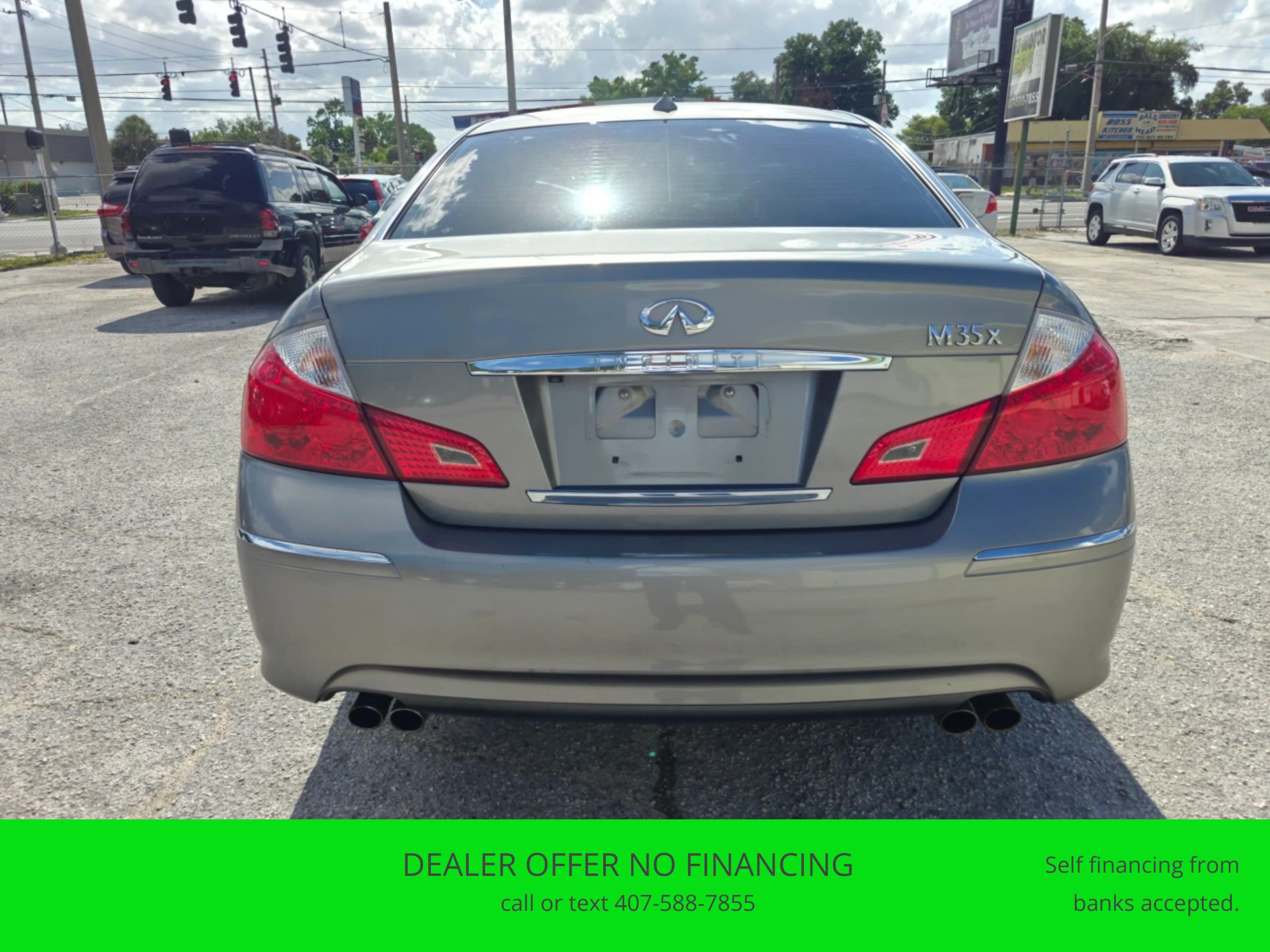 Used 2008 INFINITI M35 x w/ Technology Pkg AWD/4WD image 4
