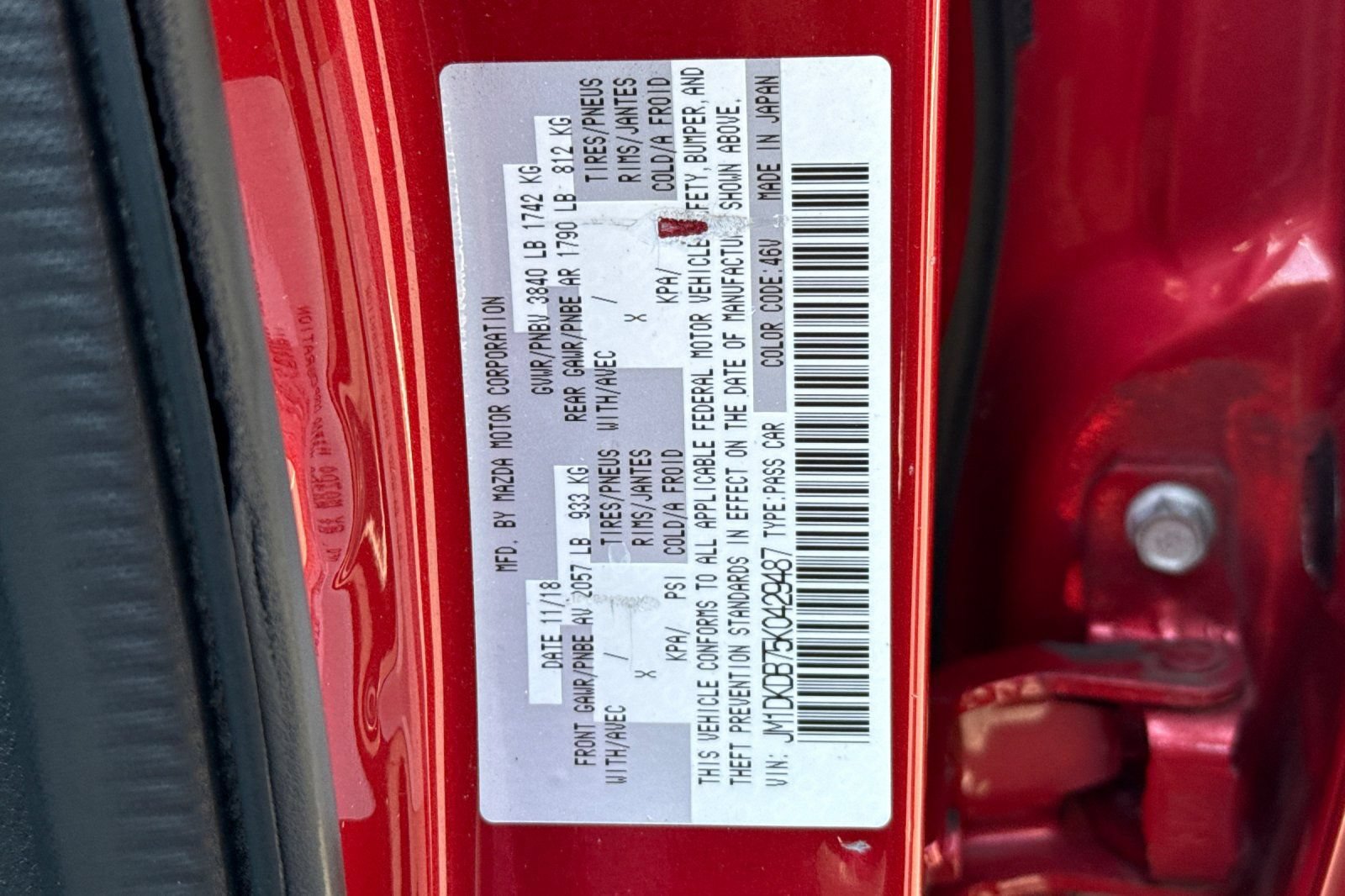 Used 2019 MAZDA CX-3 Sport FWD image 36