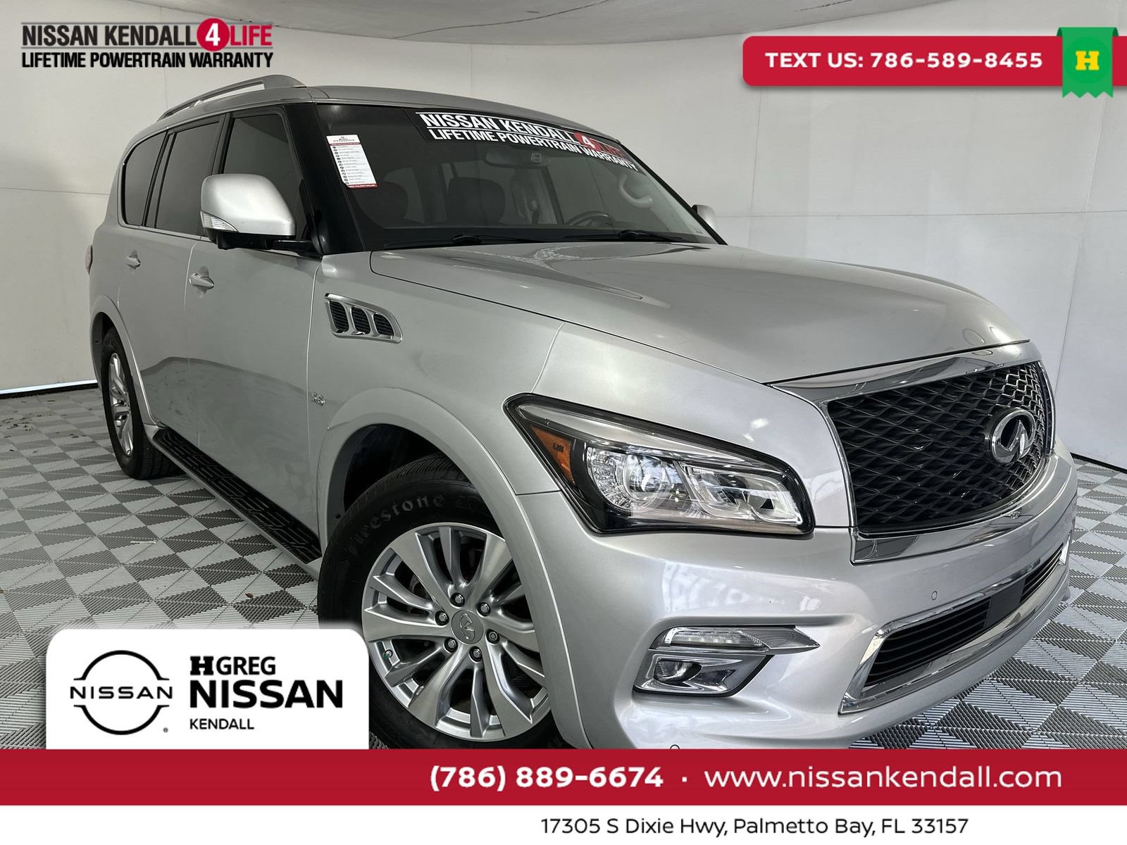 Used 2017 INFINITI QX80 4WD w/ Driver Assistance Package