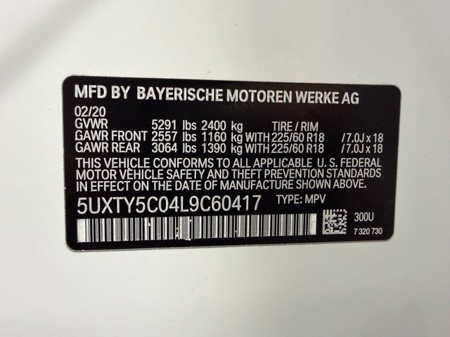 Used 2020 BMW X3 xDrive30i w/ Convenience Package AWD/4WD image 34