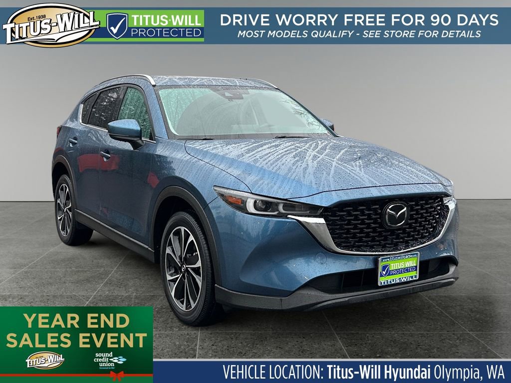 Used 2022 MAZDA CX-5 AWD 2.5 S w/ Premium Package