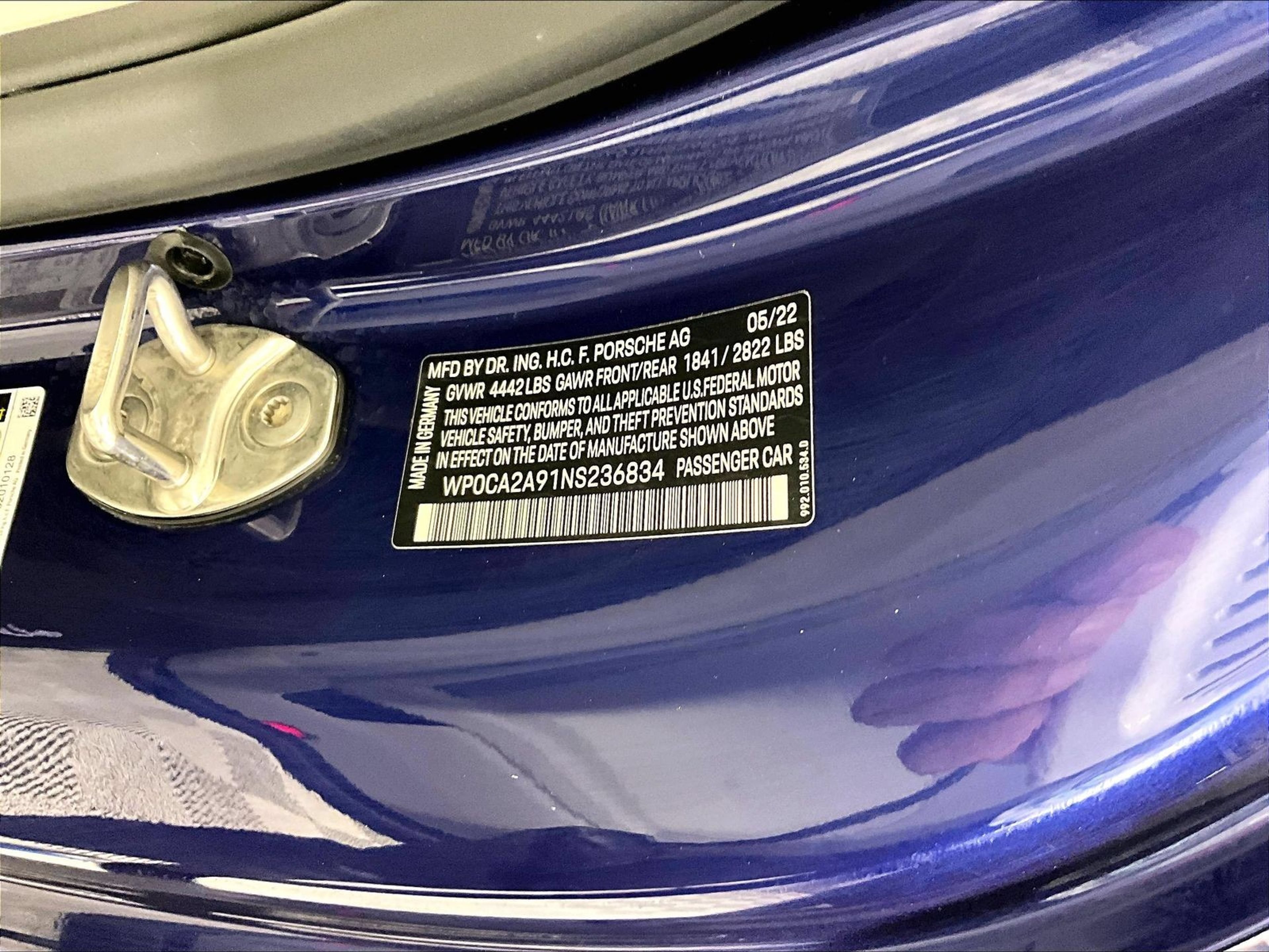 Certified 2022 Porsche 911 Carrera RWD image 27