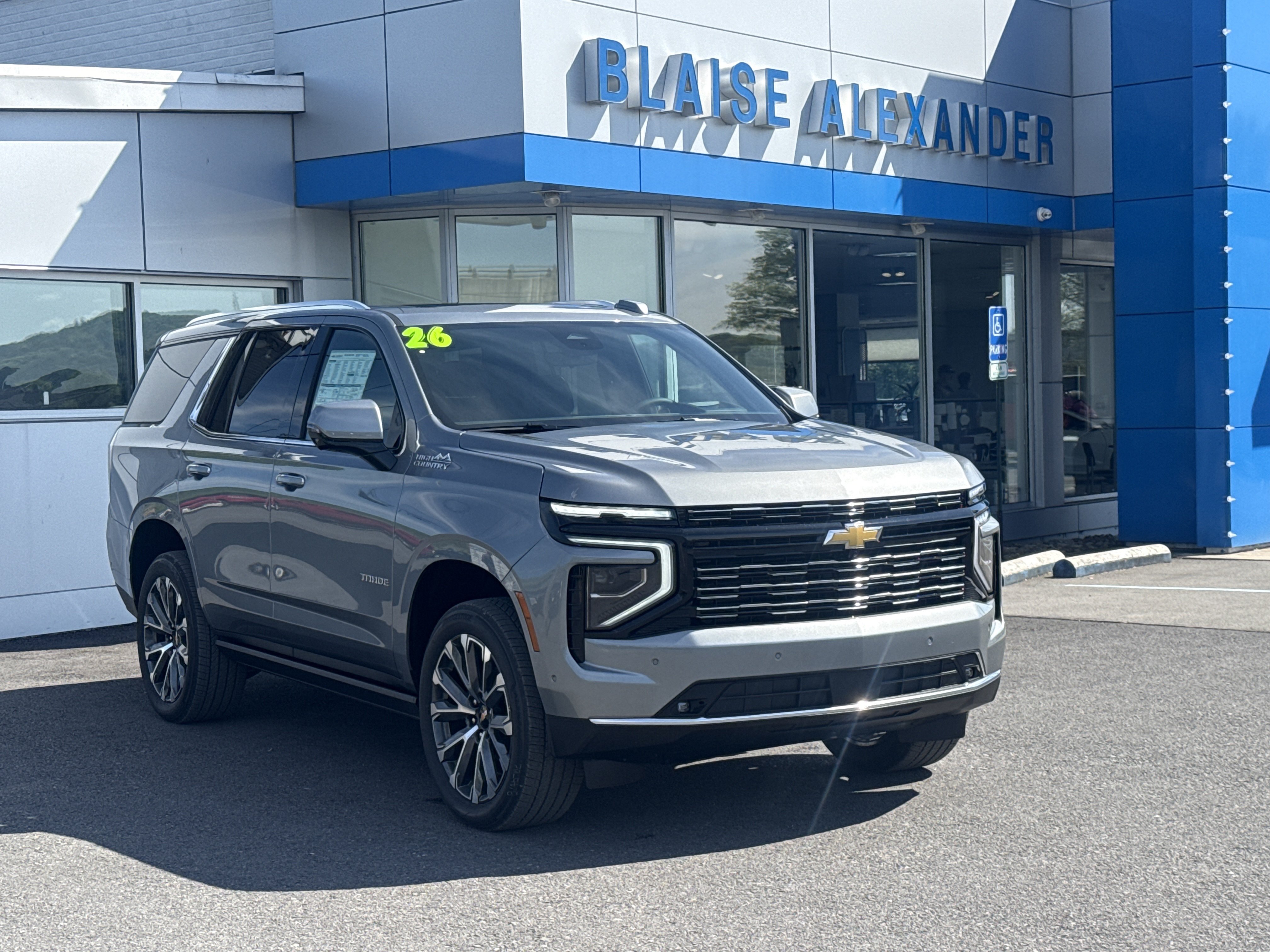 New 2026 Chevrolet Tahoe High Country