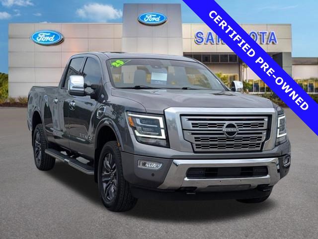 Used 2023 Nissan Titan Platinum Reserve w/ Moonroof Package image 1