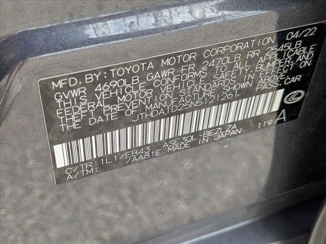 Used 2022 Lexus IS 300 w/ Premium Package image 15