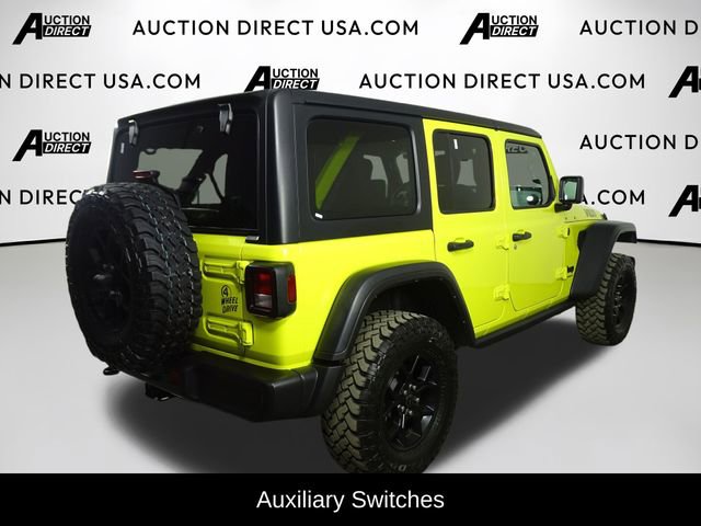 Used 2024 Jeep Wrangler Unlimited Sport AWD/4WD image 39