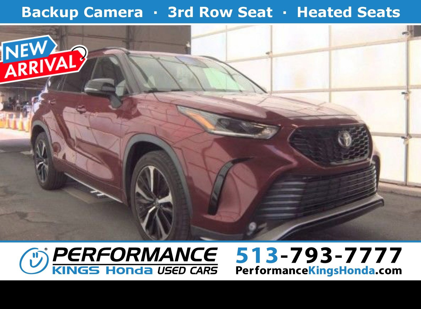 Used 2021 Toyota Highlander XSE FWD video 1