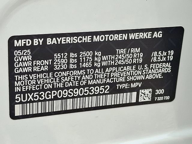 Used 2025 BMW X3 xDrive30i w/ Premium Package image 19