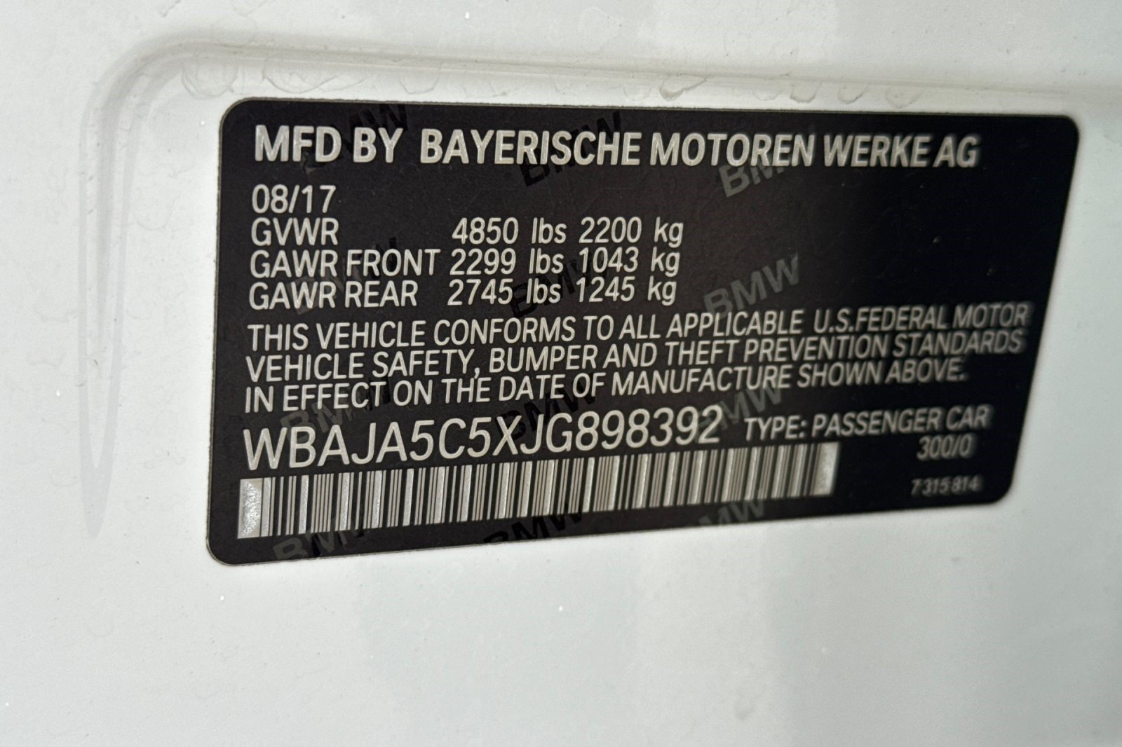 Used 2018 BMW 530i RWD image 26