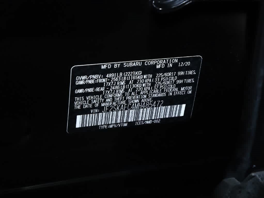 Certified 2021 Subaru Forester Premium AWD/4WD image 21