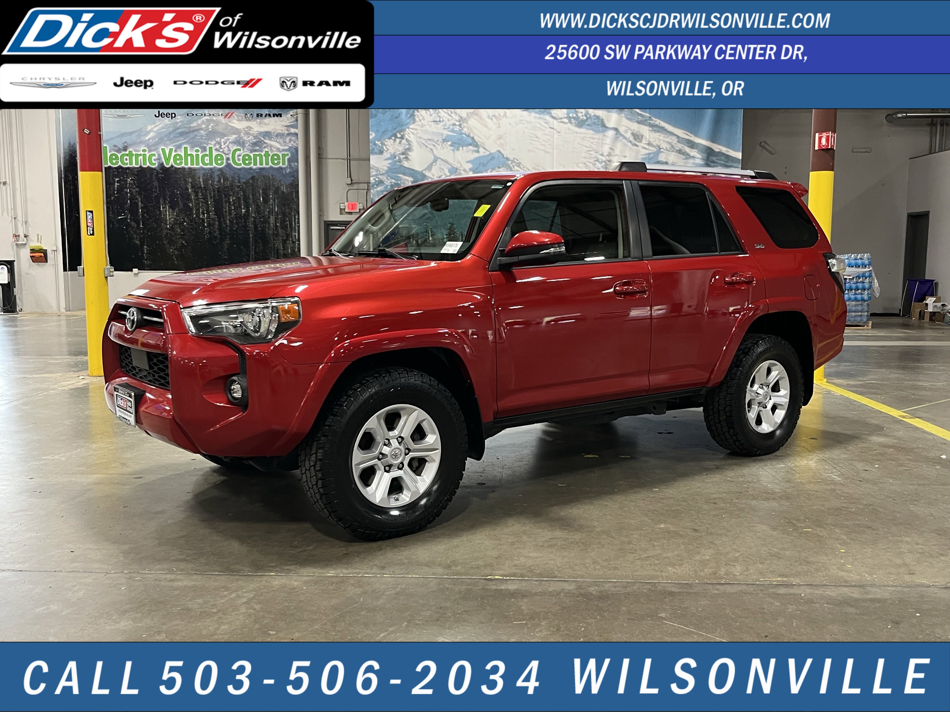 Used 2021 Toyota 4Runner SR5 Premium w/ Moonroof Package image 1