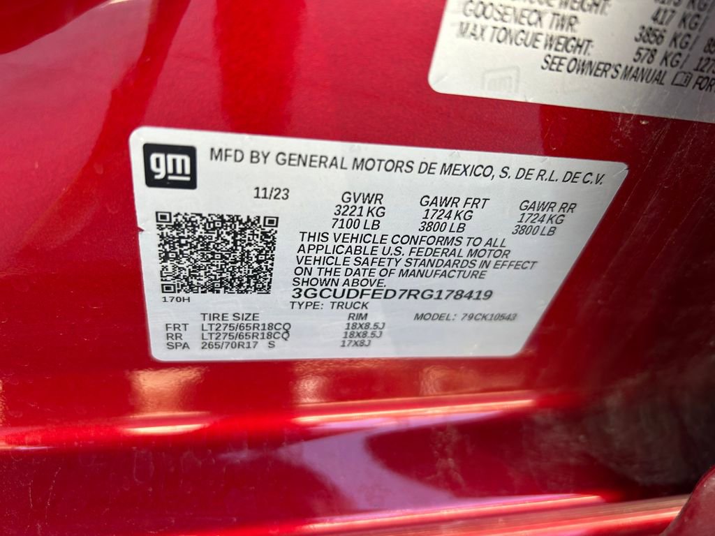 Used 2024 Chevrolet Silverado 1500 LT Trail Boss AWD/4WD image 10