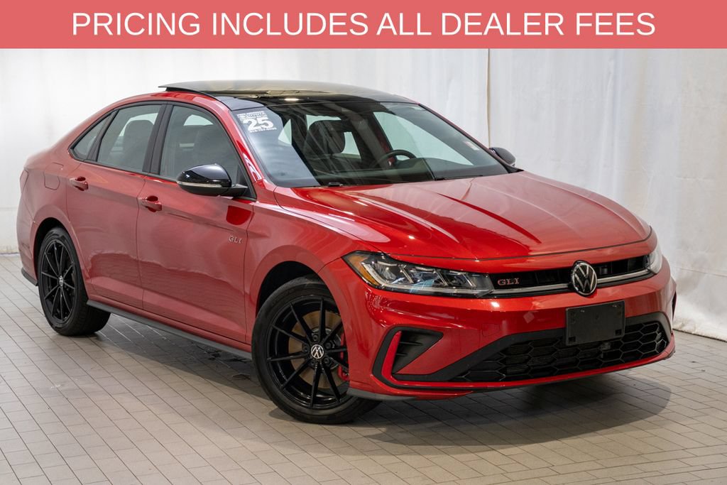 Used 2025 Volkswagen Jetta GLI Autobahn w/ GLI Black Package FWD image 1