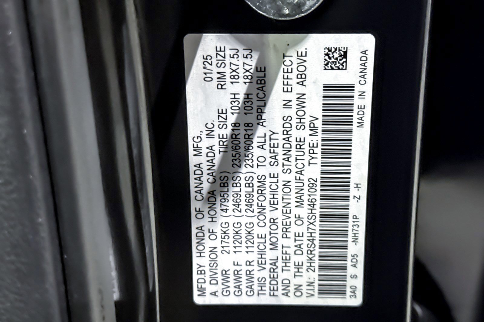 Used 2025 Honda CR-V EX-L image 21