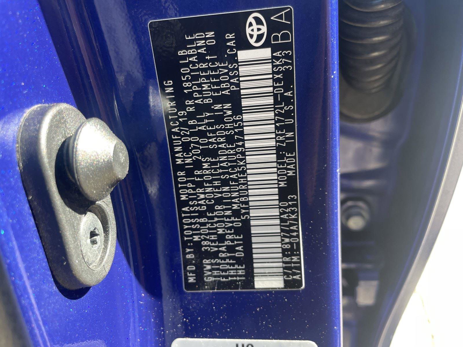 Used 2019 Toyota Corolla XSE image 38