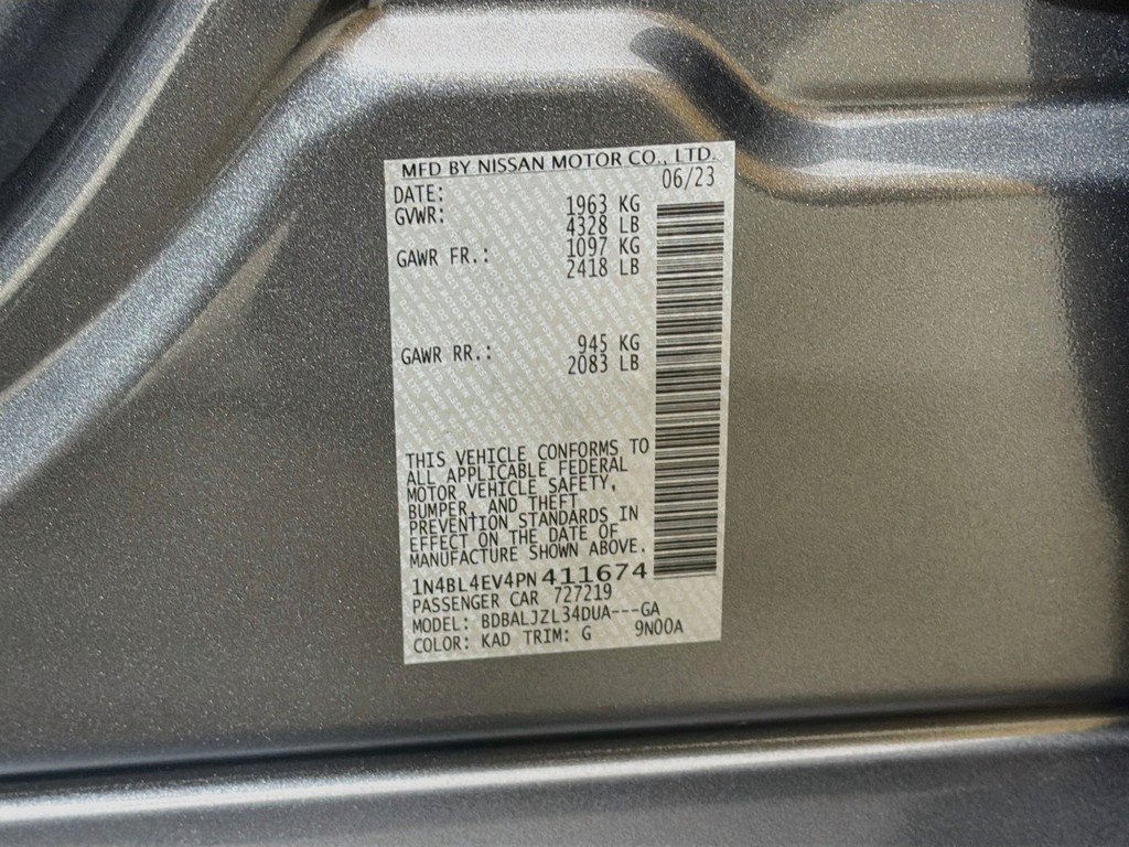 Used 2023 Nissan Altima 2.5 SL FWD image 40