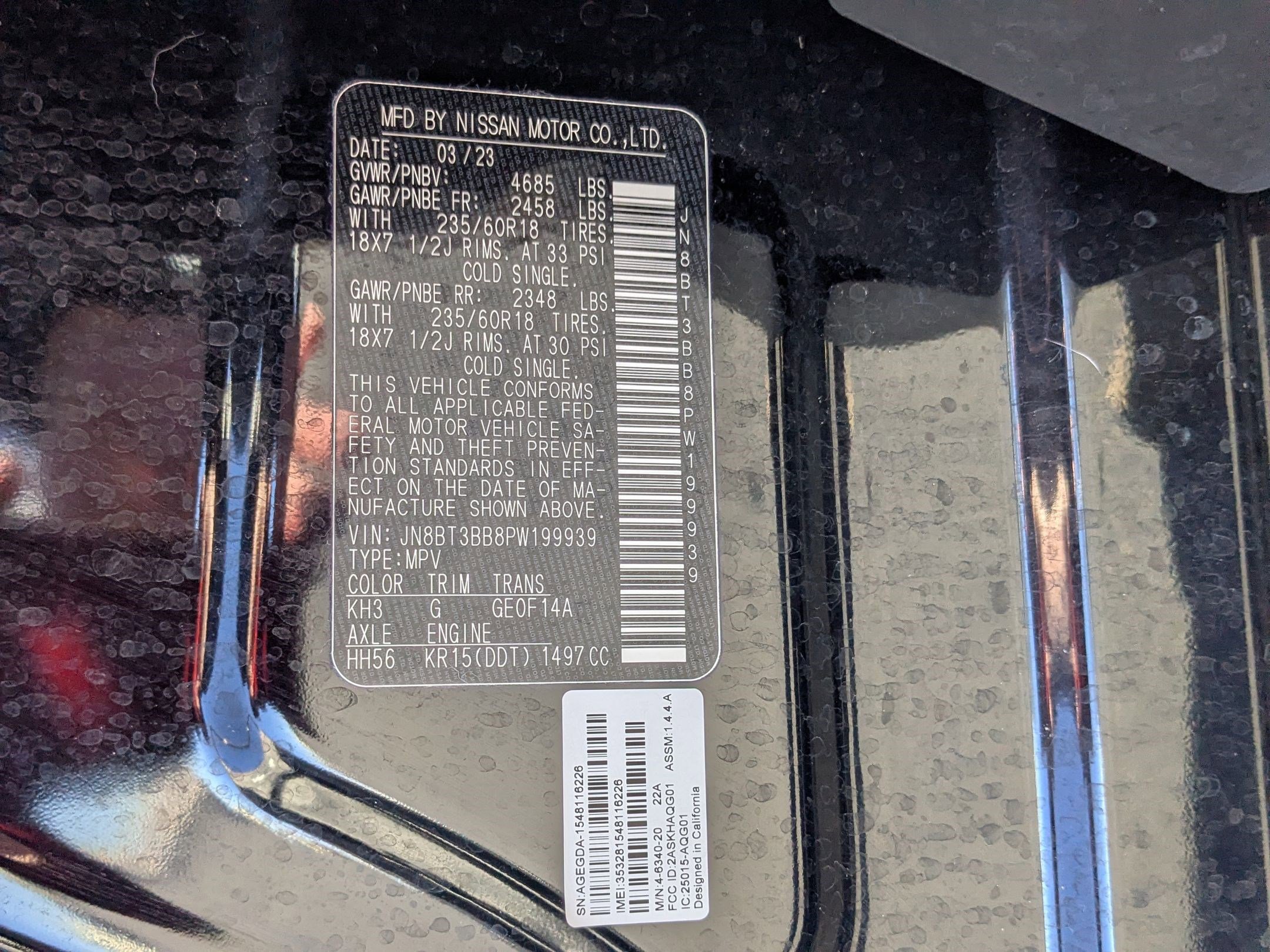 Used 2023 Nissan Rogue SV image 35