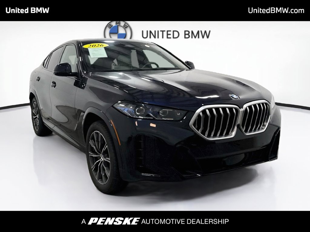Certified 2026 BMW X6 xDrive40i AWD/4WD image 3