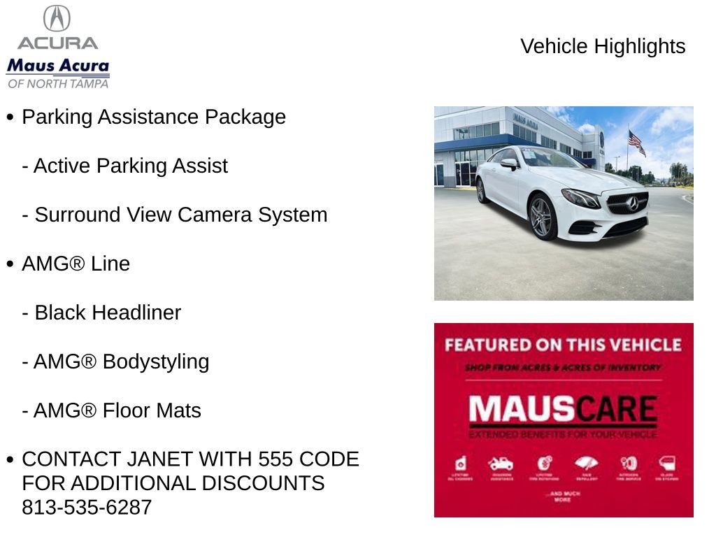 Used 2020 Mercedes-Benz E 450 4MATIC Coupe image 8