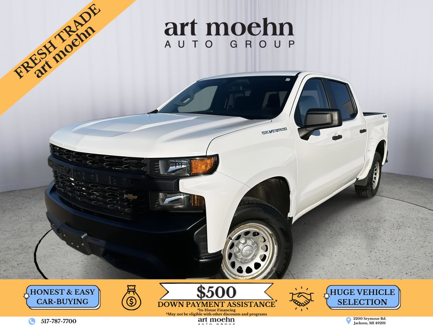 Used 2020 Chevrolet Silverado 1500 W/T w/ WT Value Package