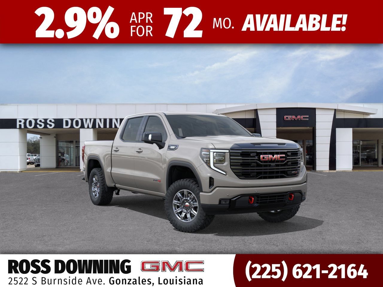 New 2026 GMC Sierra 1500 AT4 AWD/4WD image 1