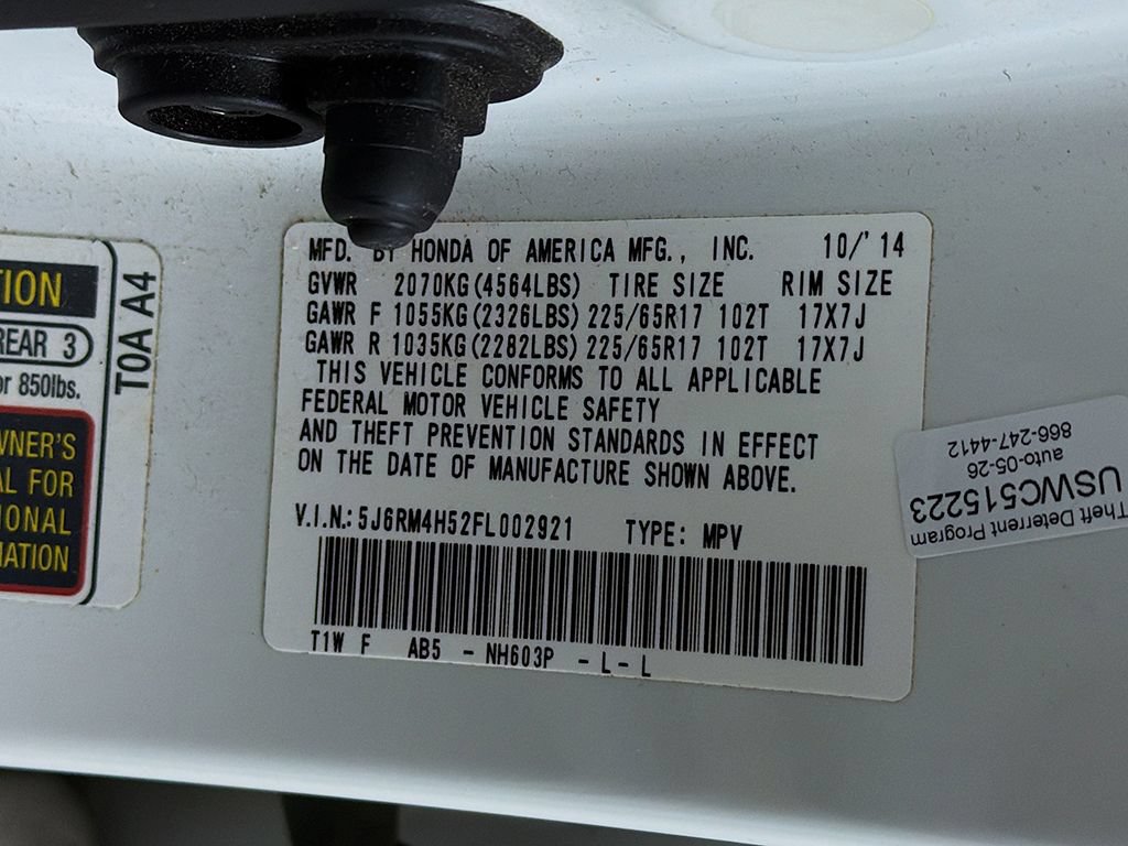 Used 2015 Honda CR-V EX image 35