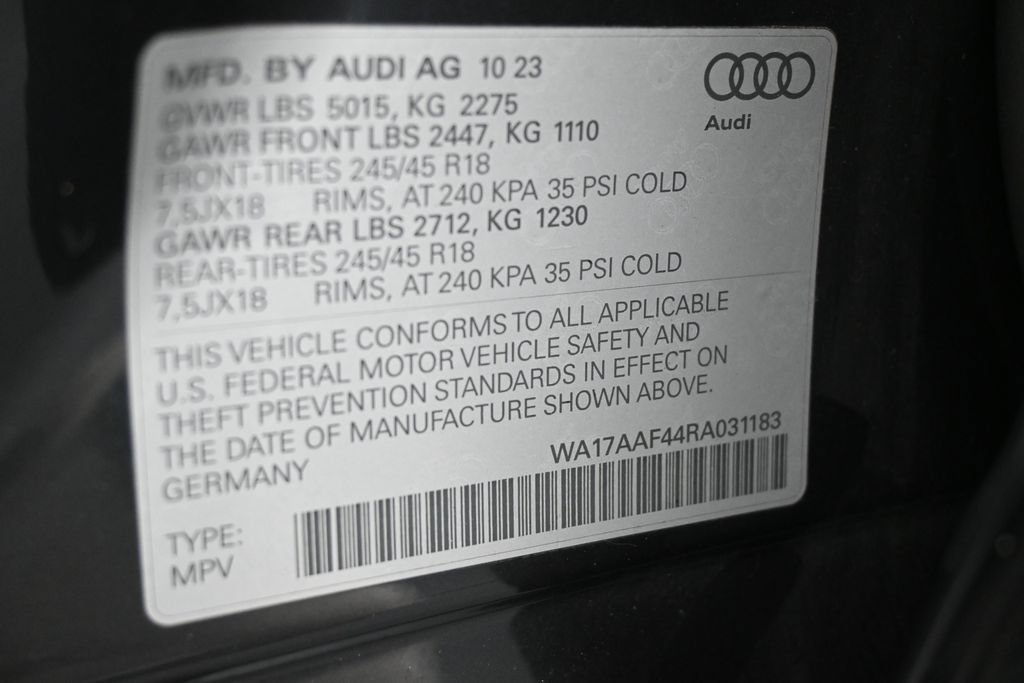 Used 2024 Audi A4 2.0T allroad Premium w/ Convenience Package AWD/4WD image 9