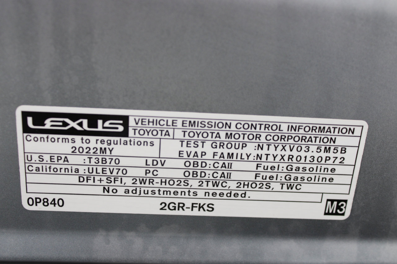 Used 2022 Lexus ES 350 w/ Premium Package image 81