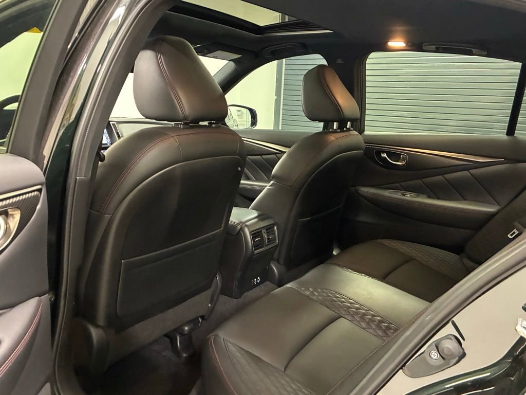 Used 2024 INFINITI Q50 Red Sport 400 w/ Black Opal Edition RWD image 29