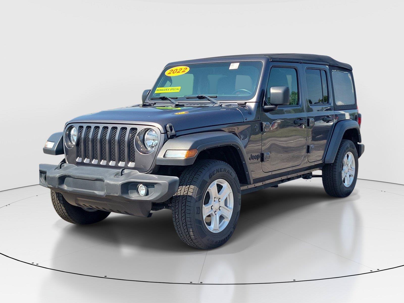 Used 2022 Jeep Wrangler Unlimited Sport AWD/4WD image 2