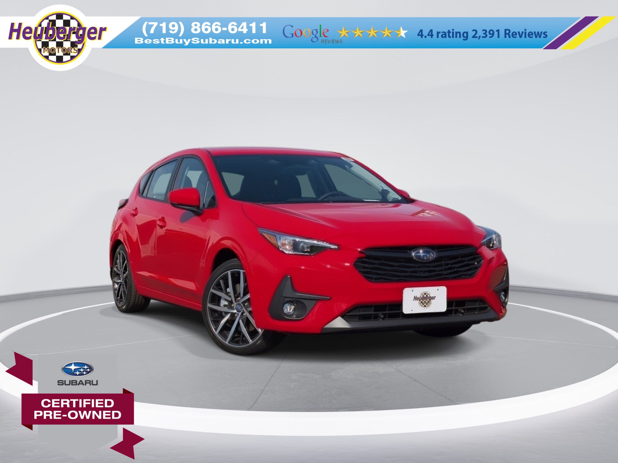 Certified 2026 Subaru Impreza 2.0i Sport