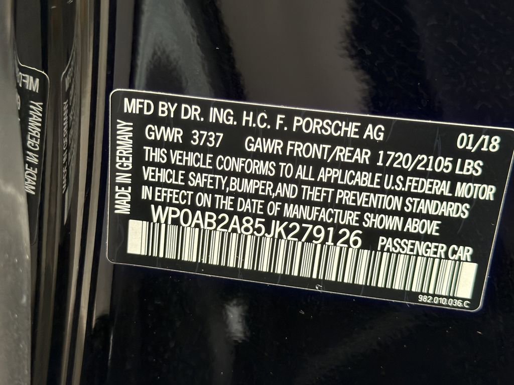 Used 2018 Porsche 718 Cayman image 26