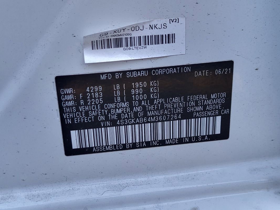 Used 2021 Subaru Impreza Sedan image 36