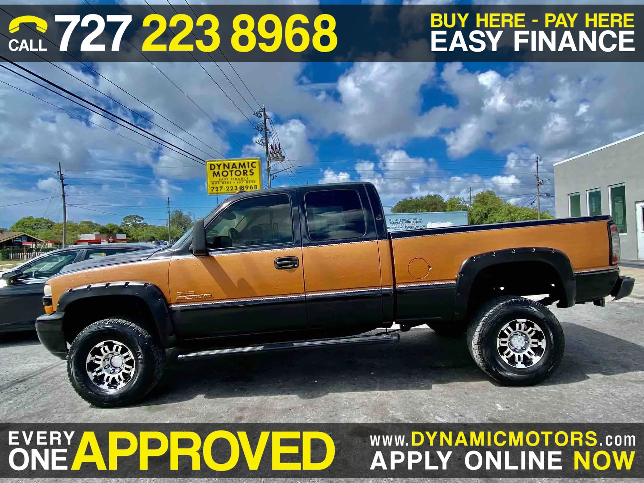 Used 2001 Chevrolet Silverado 2500 LT w/ Snow Plow Prep Pkg AWD/4WD image 1