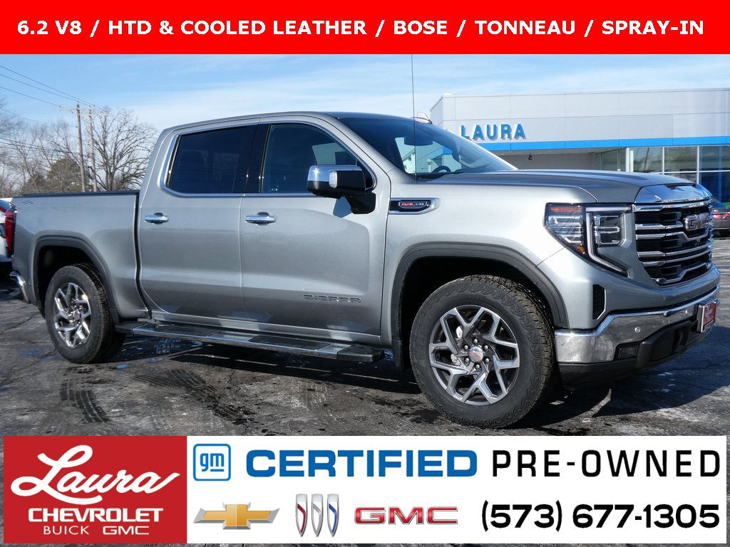 Certified 2023 GMC Sierra 1500 SLT w/ SLT Premium Plus Package