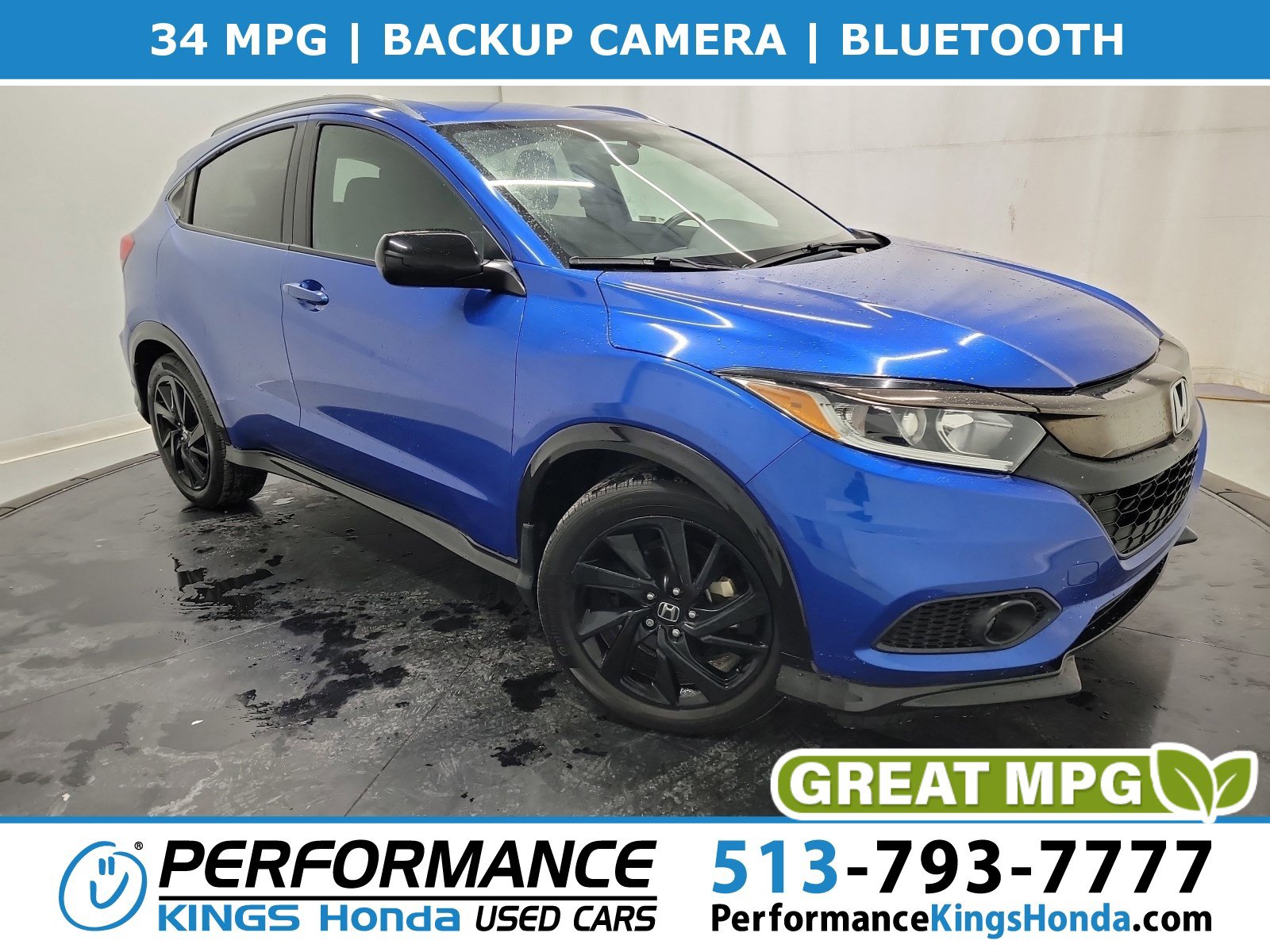 Certified 2021 Honda HR-V Sport