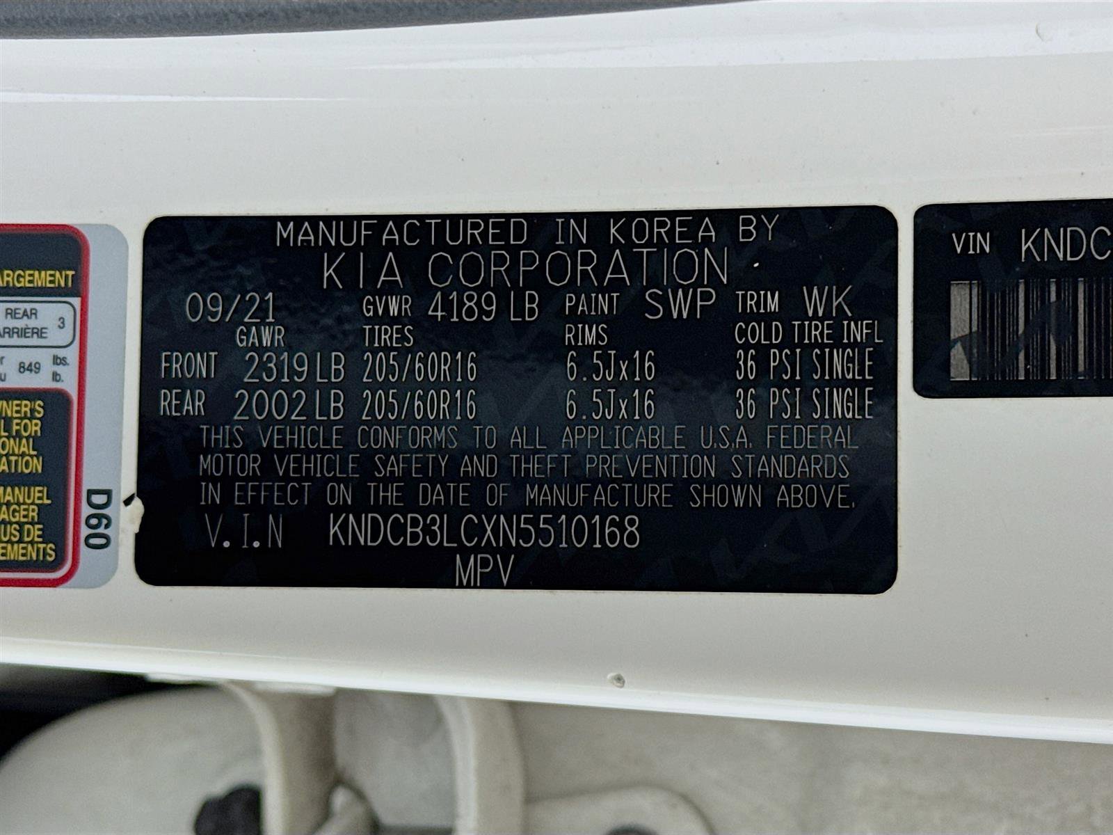 Certified 2022 Kia Niro LXS image 30