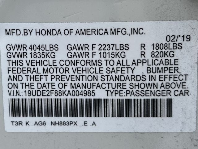 Used 2019 Acura ILX FWD image 33