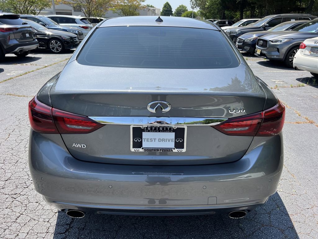 Used 2023 INFINITI Q50 Luxe w/ Cargo Package AWD/4WD image 4