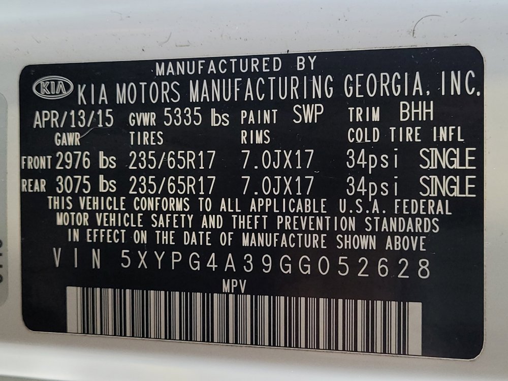 Used 2016 Kia Sorento LX w/ LX Convenience Package image 33