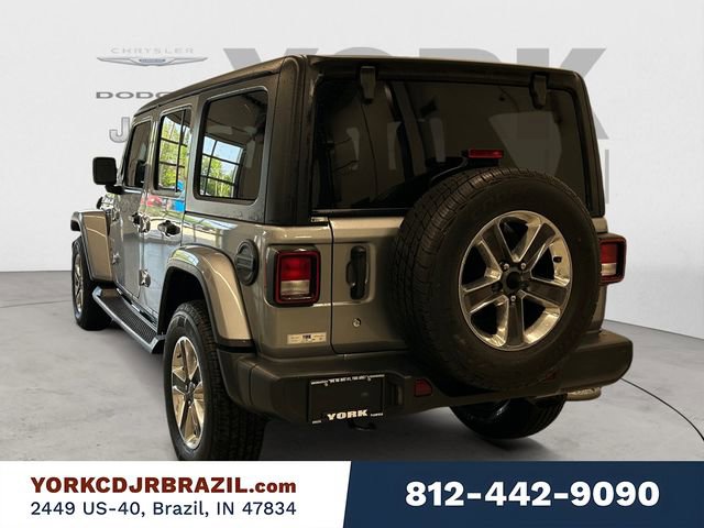 Used 2020 Jeep Wrangler Unlimited Sahara AWD/4WD image 3
