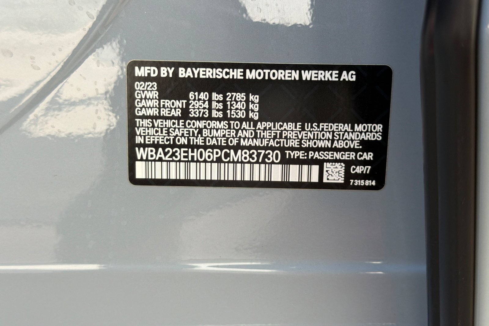 Used 2023 BMW 740i w/ Parking Assistance Package RWD image 27