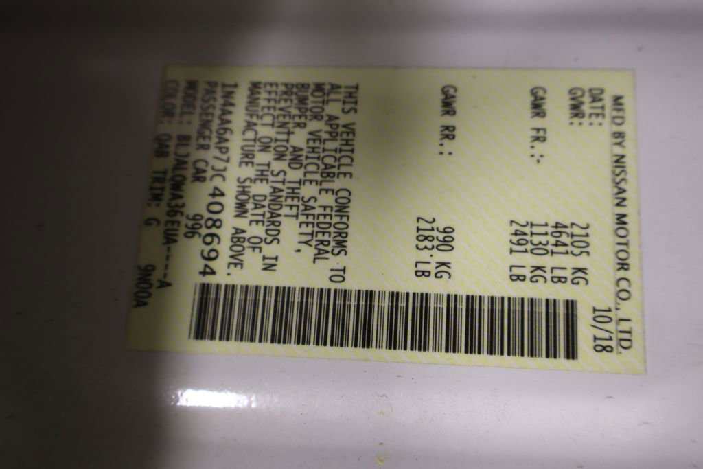 Used 2018 Nissan Maxima 3.5 S image 37