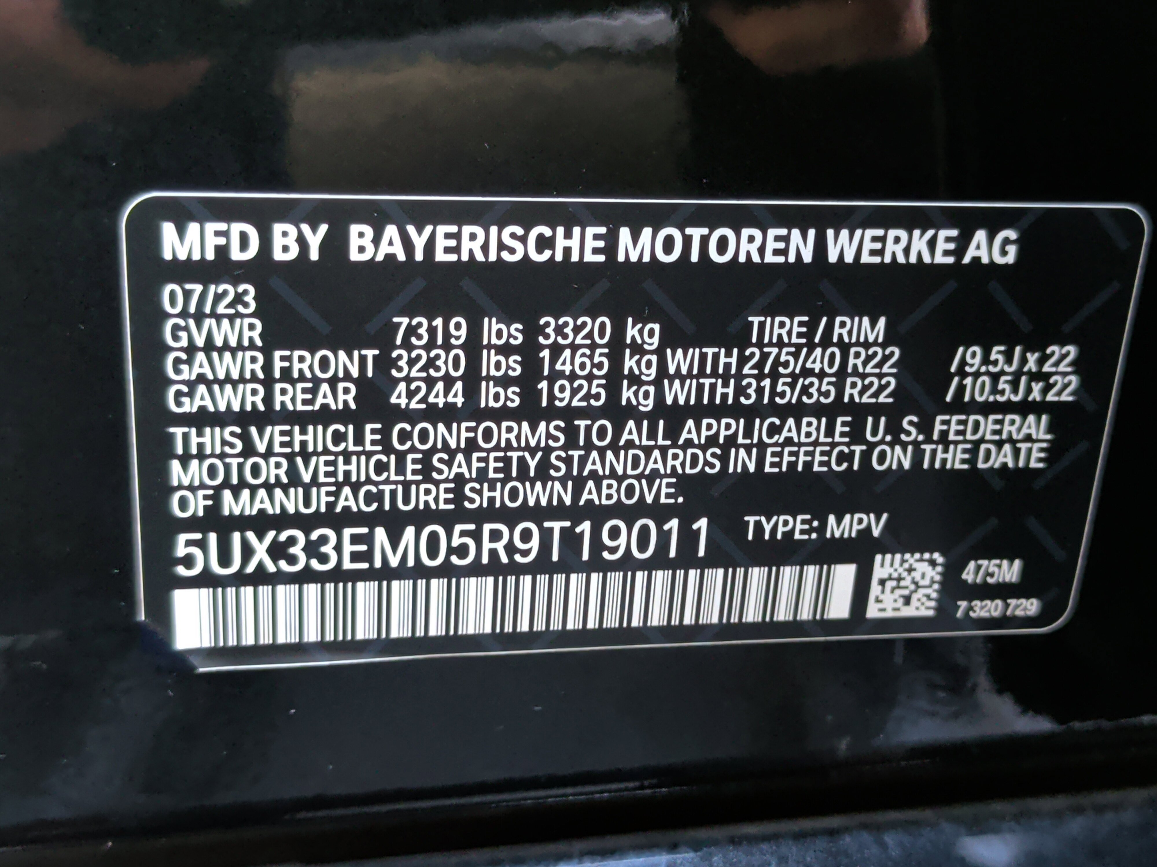 Certified 2024 BMW X7 M60i w/ Executive Package image 50