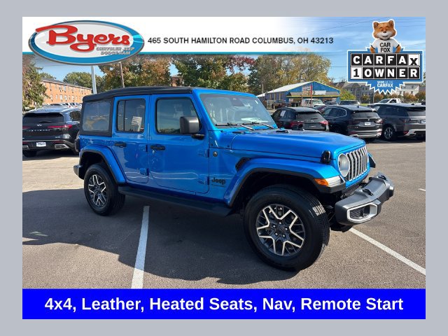 Used 2025 Jeep Wrangler Unlimited Sahara AWD/4WD image 1