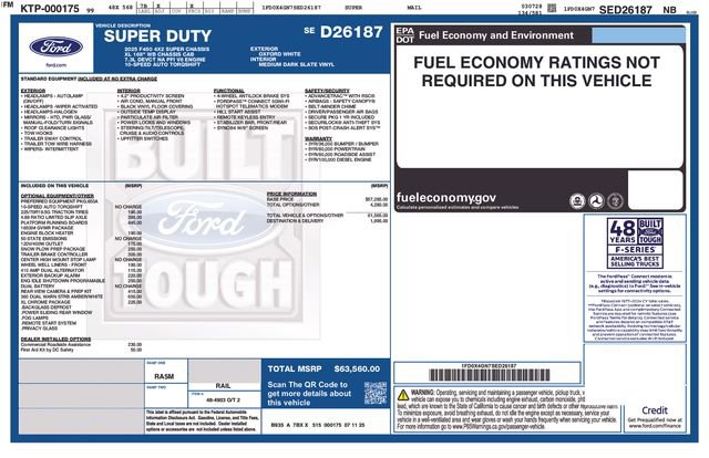 New 2025 Ford F450 XL w/ XL Chrome Package RWD video 4